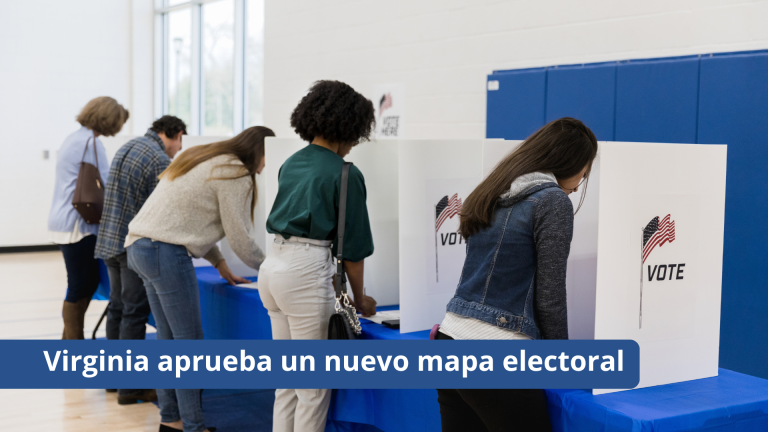 Virginia aprueba polémica redistritación que podría redefinir el control del Congreso de EE. UU.