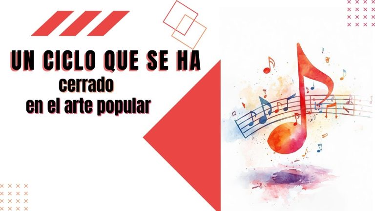 Un ciclo que se ha cerrado en el arte popular