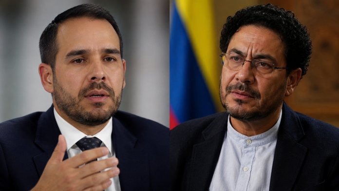 Abelardo de la Espriella e Iván Cepeda