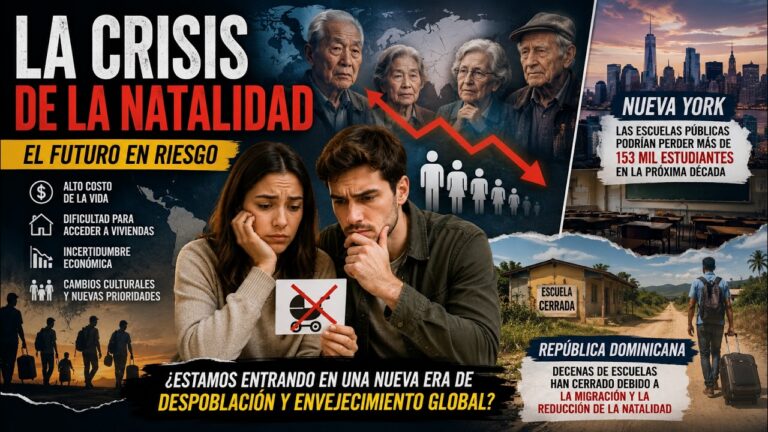 Crisis mundial de natalidad: menos nacimientos, escuelas vacías y un futuro envejecido