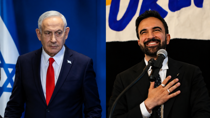 Benjamin Netanyahu y Zohran Mamdani