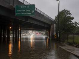 Tormentas provocaron inundaciones en Nueva York y Nueva Jersey