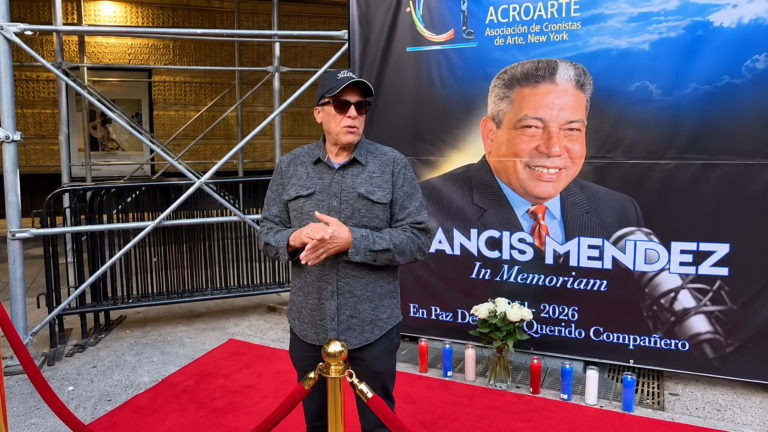 ACROARTE New York rinde póstumo homenaje a locutor Francis Méndez