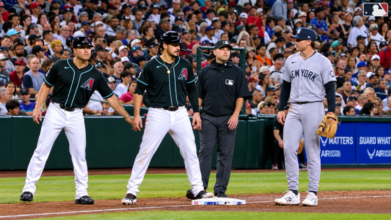 Diamondbacks dejan tendidos a los Yankees en noche de aniversario