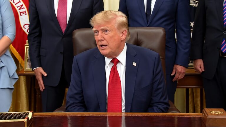 Trump registra mínimo histórico de aprobación