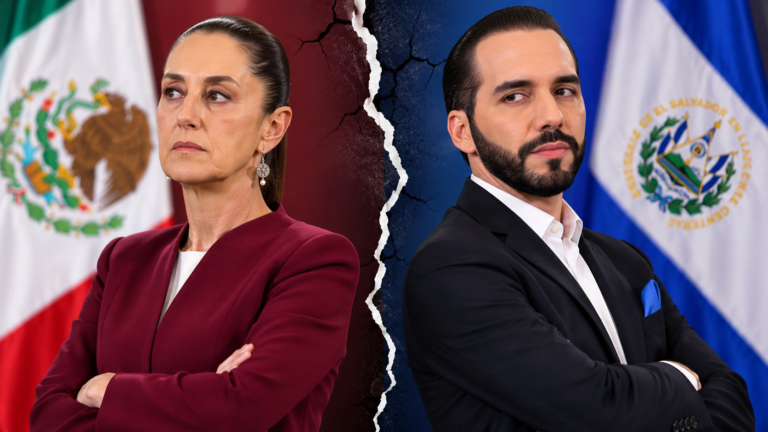 Sheinbaum y Bukele encabezan ranking de presidentes latinoamericanos