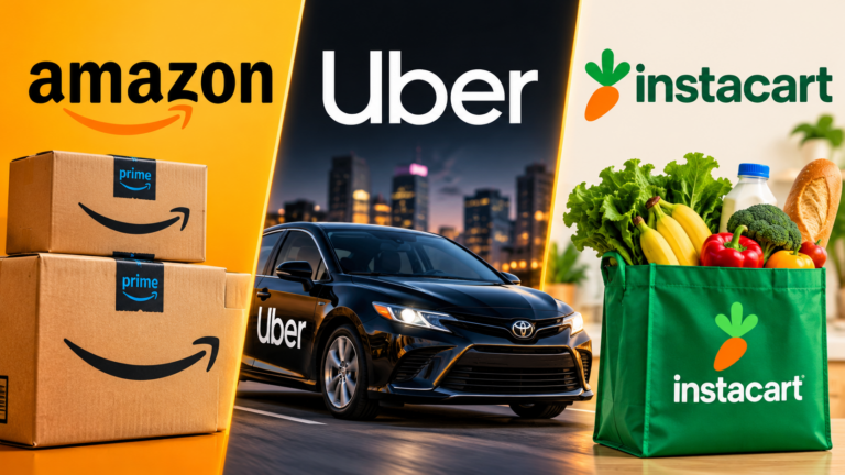 Amazon, Uber e Instacart demandan a Nueva York para bloquear ley que protege a repartidores