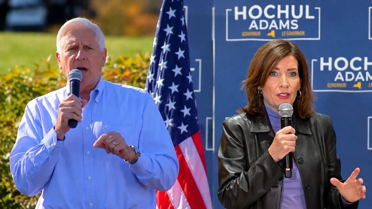 Hochul y Blakeman intensifican ataques en la recta final de la carrera por la gobernación de Nueva York