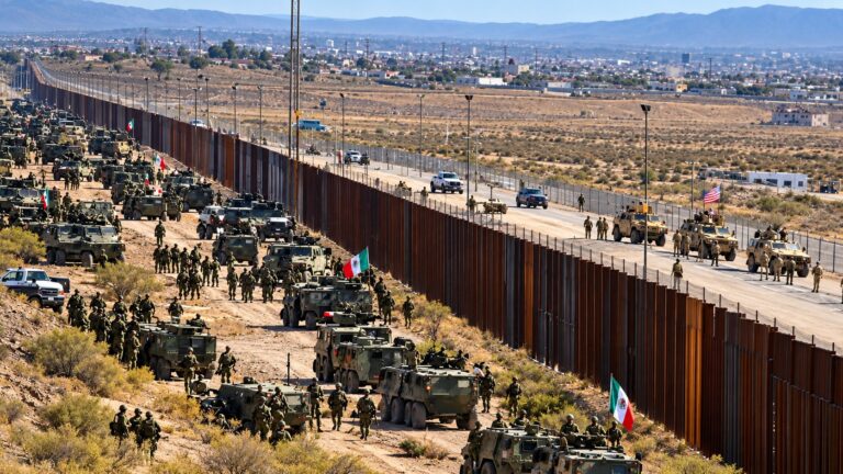 EE. UU. refuerza presencia militar en la frontera con México mientras se acercan las elecciones de medio término